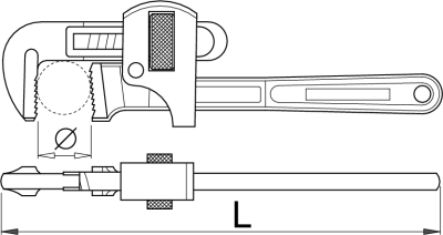 Ключ трубный 494/6 - фото 2 - id-p58522833