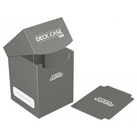 Коробочка для карт Deck case на 100шт, Ultimate Guard, цвет серый