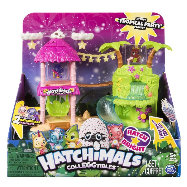Игровой набор Hatchimals Тропический остров