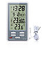 Гигрометр / термометр / часы DC-802. Бесплатная доставка, фото 3