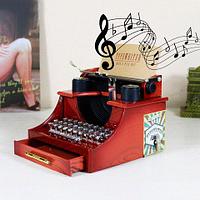Музыкальная шкатулка в ретростиле «Печатная машинка» MUSIC TIME