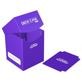 Коробочка для карт Deck case на 100шт, Ultimate Guard, цвет фиолетовый