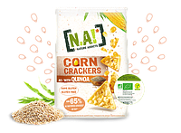 Безглютеновые кукурузные крекеры КИНОА торговая макра N.A!Произведено в Италии!