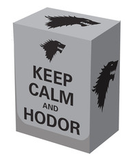 Коробочка для карт Deckbox на 100шт, Legion Keep Calm and Hodor