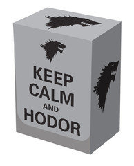 Коробочка для карт Deckbox на 100шт, Legion Keep Calm and Hodor