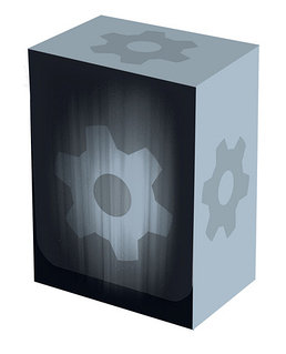 Коробочка для карт Deckbox на 100+шт, Legion Iconic Gear Deck Box