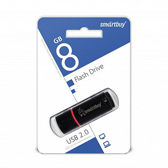 USB накопитель Smartbuy 8GB Crown Black