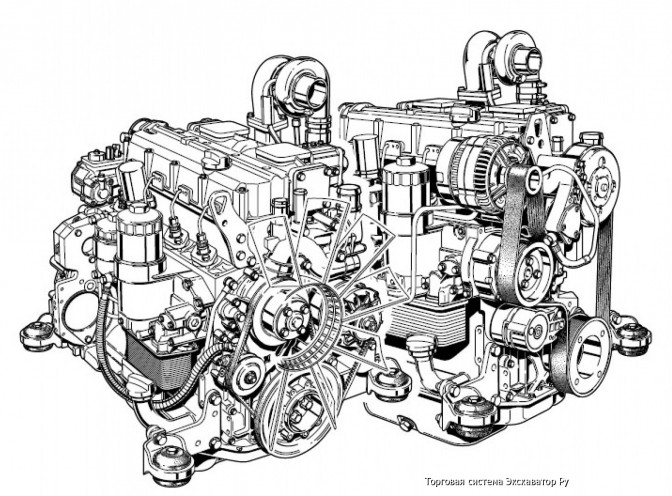 Двигатель Deutz BF8M1015C2, Deutz BF8M1015CP, Deutz BF8M1015CG1