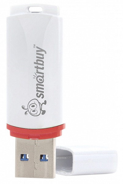USB накопитель Smartbuy 32GB Crown White - фото 2 - id-p58535660