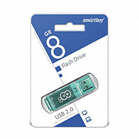 USB накопитель Smartbuy 8GB Glossy series Green