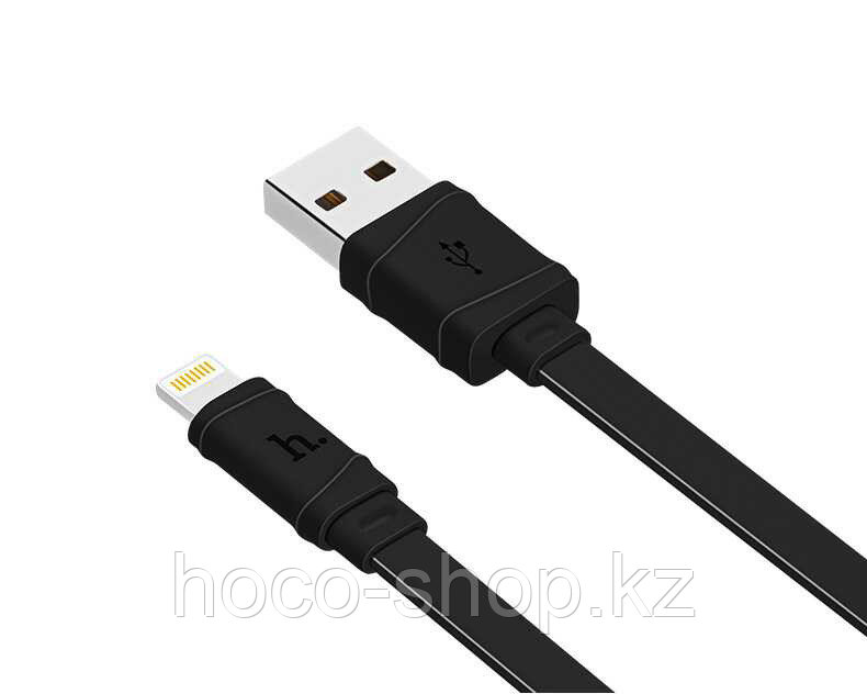 Кабель USB Hoco X5 с разъемом Lightning, черный