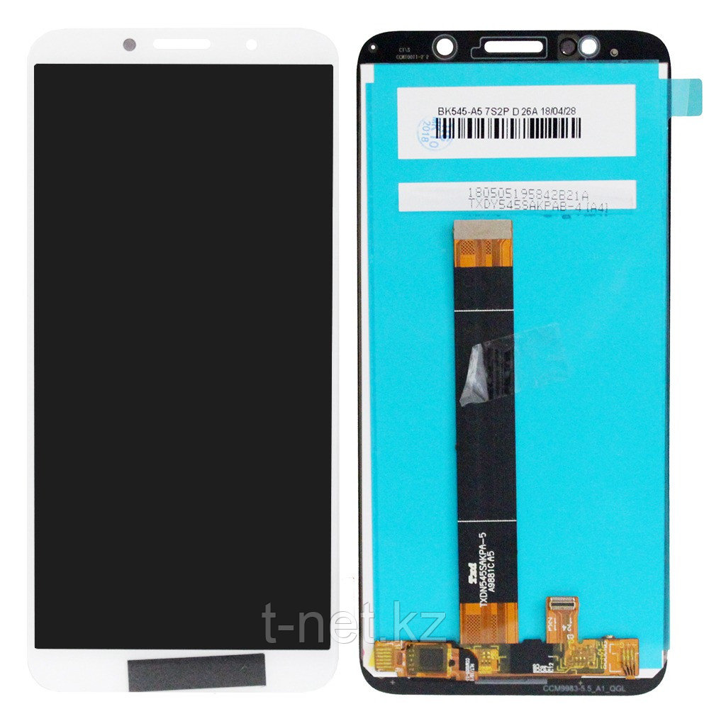 Дисплей Huawei Y5 Prime 2018 DRA- LX2 с сенсором цвет золотистый / белый