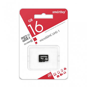 Карта памяти microSD Smartbuy 16 GB (class 10) UHS-I