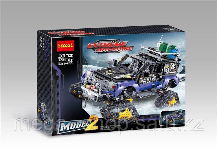 Конструктор Decool Technic Экстремальные приключения 3372 -2382 дет
