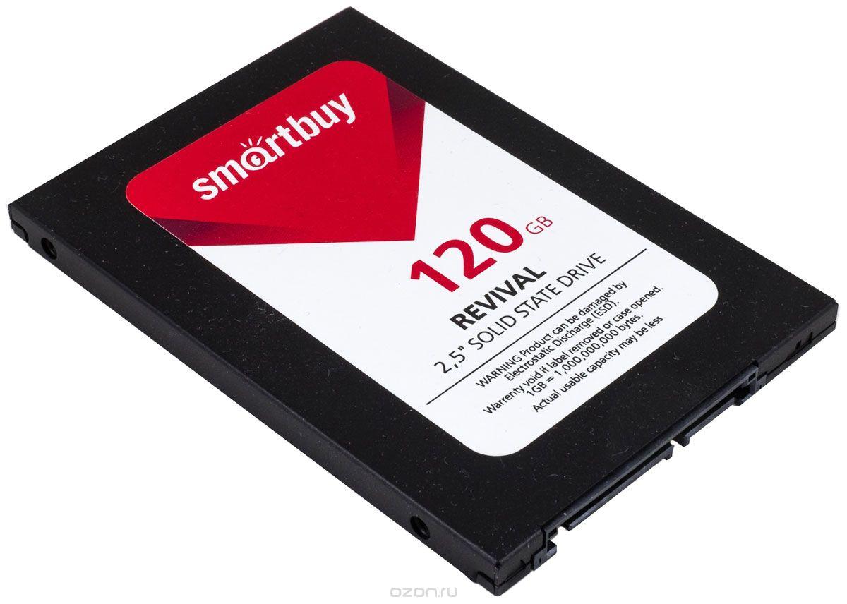 120 ГБ SSD-накопитель Smartbuy Revival 2 [SB120GB-RVVL2-25SAT3] - фото 1 - id-p58542022