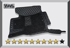 3D Коврики в салон Lexus LX570 2007-2015 Чёрные