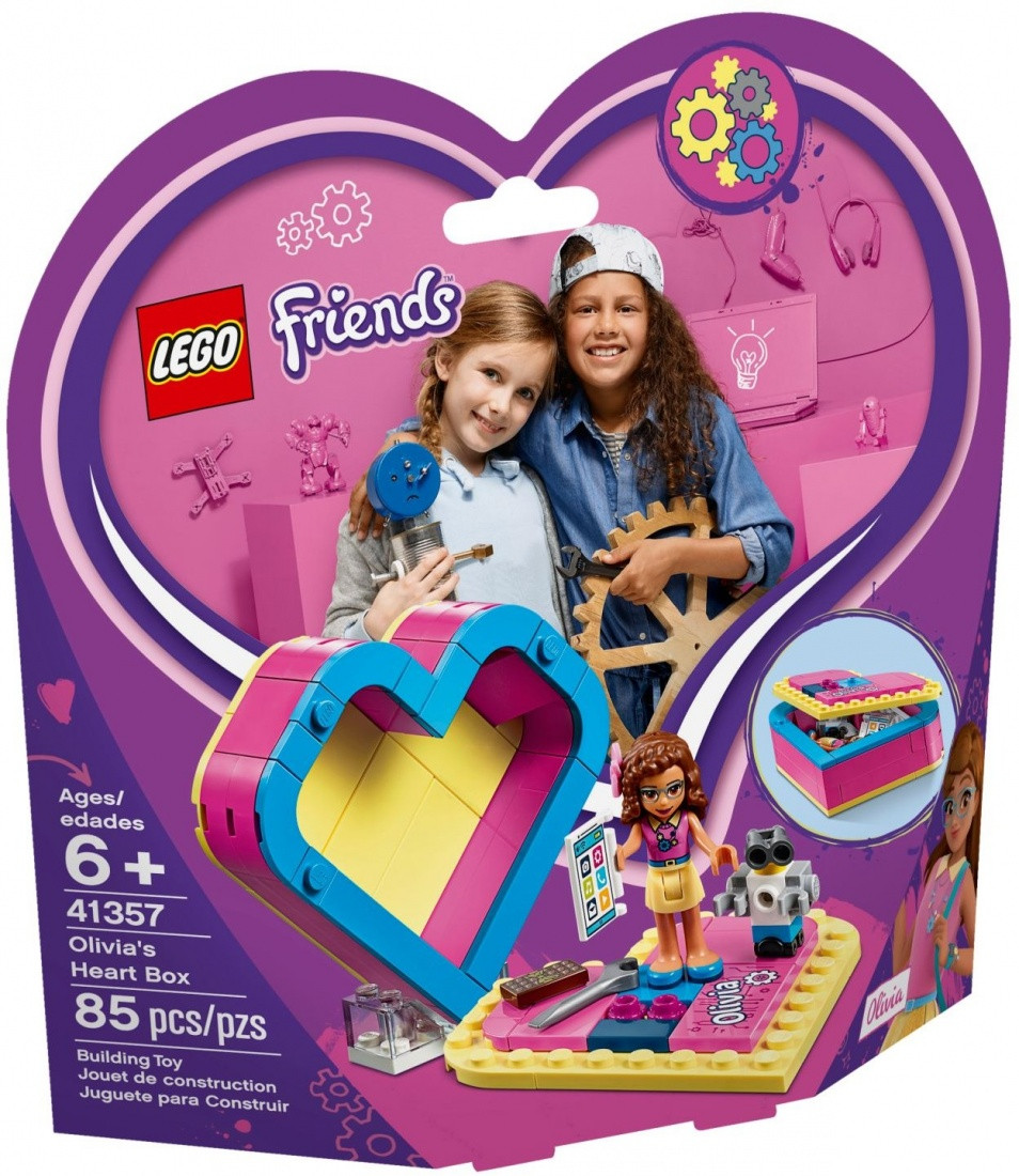 41357 Lego Friends Шкатулка-сердечко Оливии, Лего Подружки