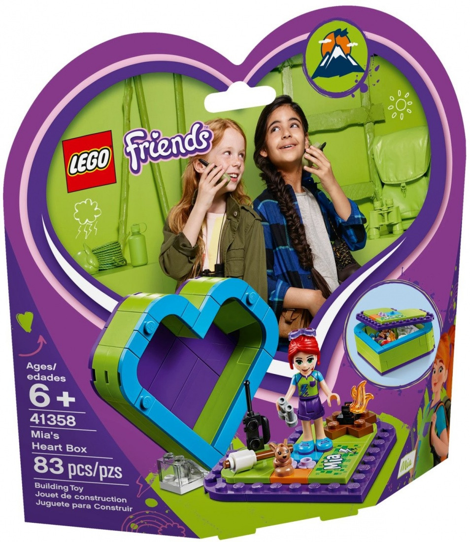 41358 Lego Friends Шкатулка-сердечко Мии, Лего Подружки