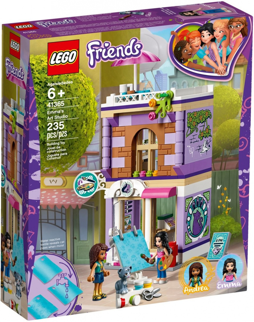 41365 Lego Friends Художественная студия Эммы, Лего Подружки