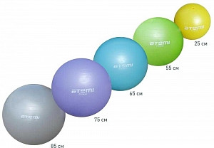 Мяч гимнастический Atemi, AGB0155, 55 см антивзрыв - фото 3 - id-p58544667