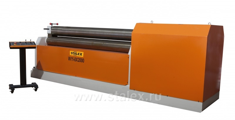 Вальцы электромеханические STALEX W11-10x2500