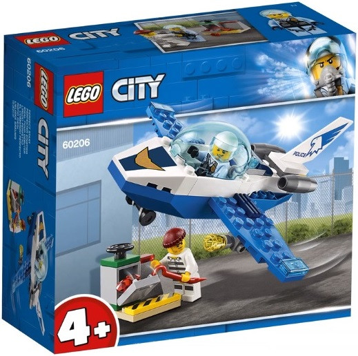 60206 Lego City Воздушная полиция: Патрульный самолёт, Лего Город Сити