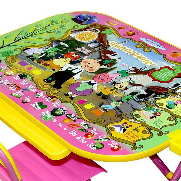 Набор мебели стол+стул Дэми (Всезнайка,"Чиполлино" розовый) - фото 3 - id-p58545824