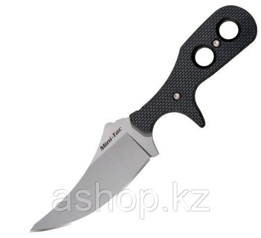 Нож фиксированный Cold Steel Mini Tac Skinner, Общая длина: 168 мм мм, Толщина лезвия: 2,5 мм, Длина клинка: 8