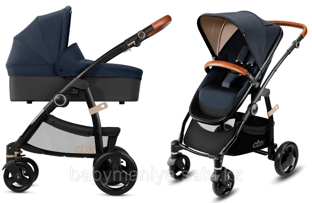 Коляска 2в1 CBX by Cybex Leotie Lux Jeansy Blue