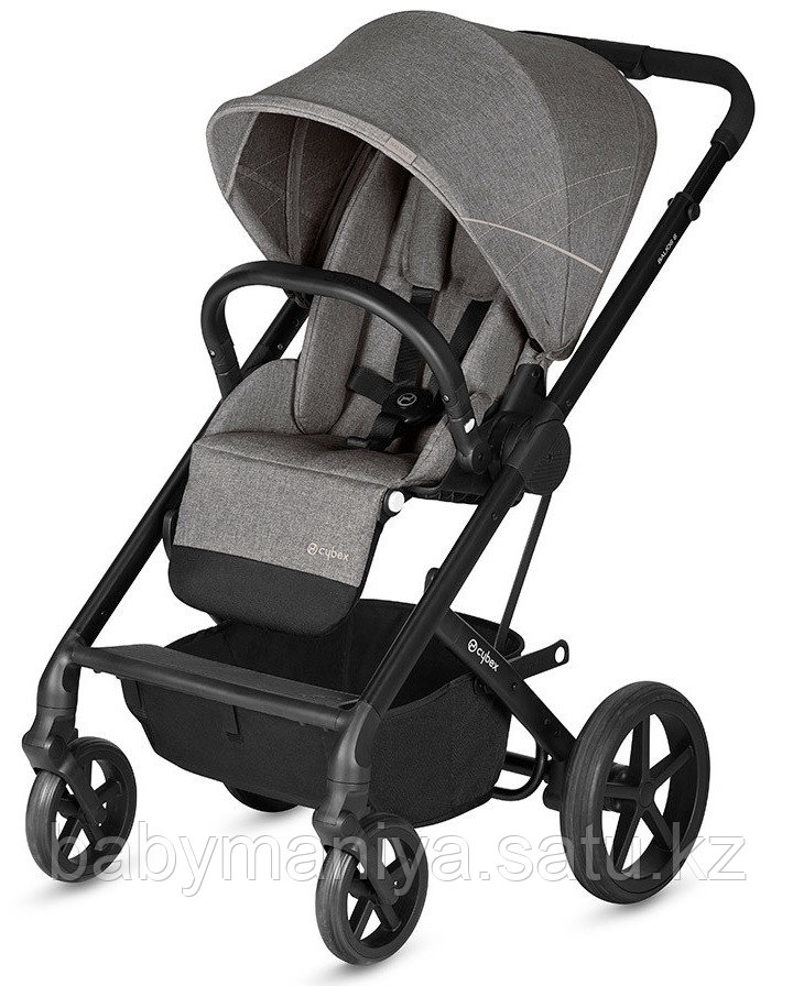 Коляска Cybex Balios S Manhattan Grey с дождевиком