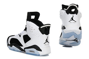 Баскетбольные кроссовки Nike Air Jordan 6 Retro белые, фото 2