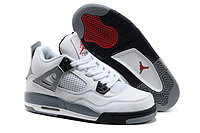 Баскетбольные кроссовки Nike Air Jordan 4 Retro белые