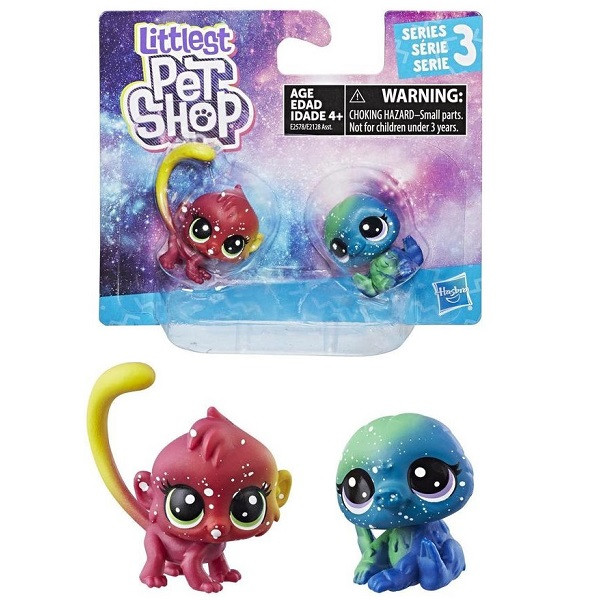 Набор игрушек Hasbro LPS 2 космических ПЕТА