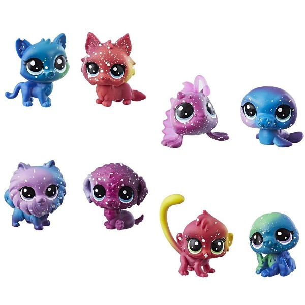 Набор игрушек Hasbro LPS 2 космических ПЕТА