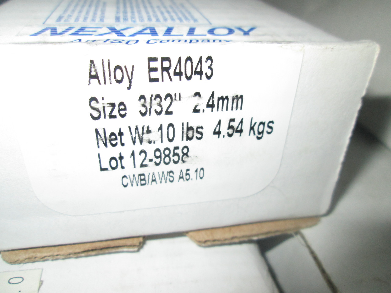 Алюминиевый сварочный пруток ER 4043 д.2,4мм (AlSi5) пр-во Канада - фото 3 - id-p58593305
