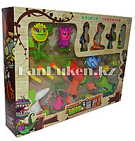 Набор фигурок растения против зомби Plants vs zombies (4 зомби , 8 растении,боеприпасы для растении)