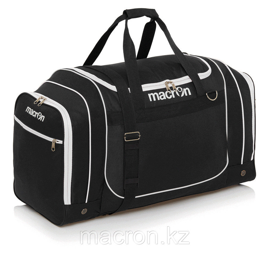 Спортивная сумка Macron CONNECTION Черный/Белый, Large - фото 1 - id-p58596314