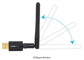 USB Wi-Fi Адаптер EDUP 600 Мб/с с антенной, фото 3