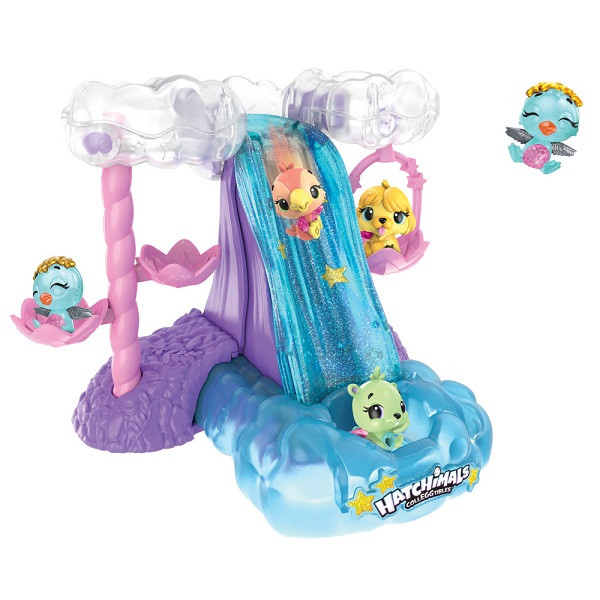 Hatchimals Хетчималс Игровой набор Блестящая сцена Водопад желаний