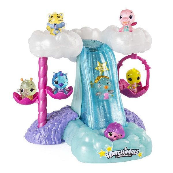 Hatchimals Хетчималс Игровой набор Блестящая сцена Водопад желаний