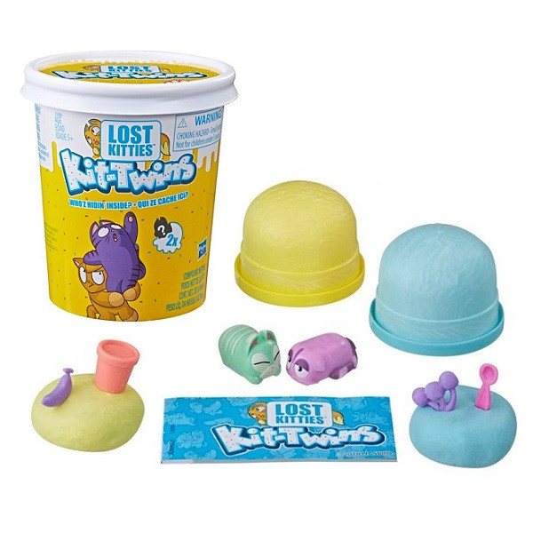 Hasbro Lost Kitties Игровой набор "Котики-близнецы"