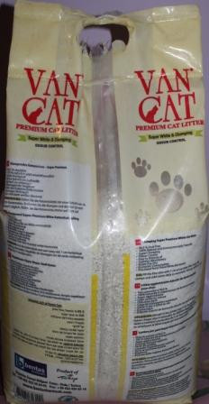 Van Cat Natural, 15 кг, без аромата комкующийся наполнитель для кошачьего туалета - фото 4 - id-p4140312