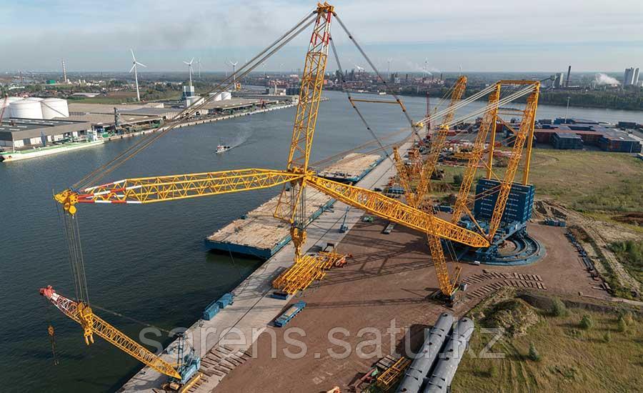 Самый большой кран в мире SGC-250 5000 тонн