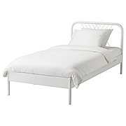 Кровать НЕСТТУН белый 90х200 ИКЕА, IKEA 