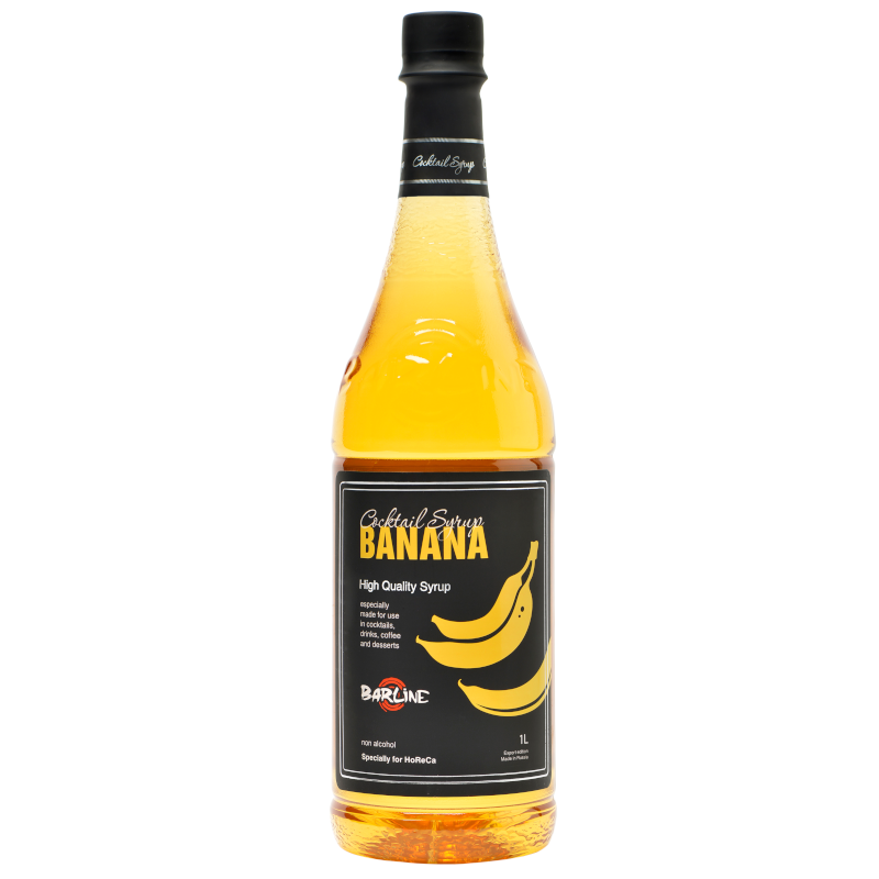 Сироп Barline "Banana" Желтый банан, 1 литр