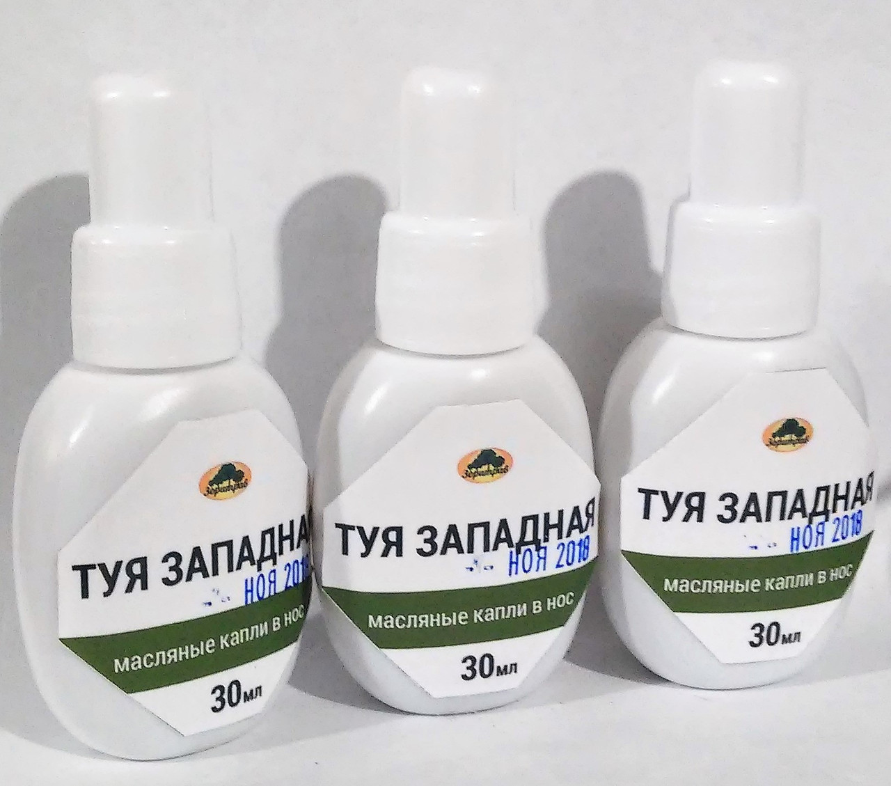 Туя западная, масляные капли в нос, 30мл