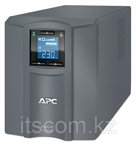 Источник бесперебойного питания APC Smart-UPS C 2000VA LCD 230V (SMC2000I-RS) - фото 1 - id-p56206355