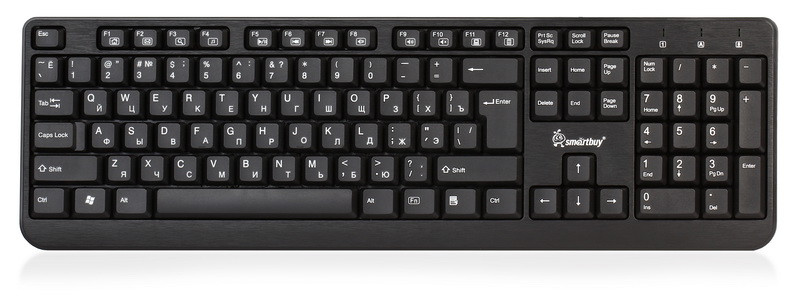 Клавиатура проводная мультимедийная Smartbuy ONE 208