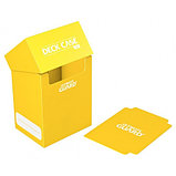 Коробочка для карт (DeckBox): Желтая 80+ | Ultimate Guard, фото 2