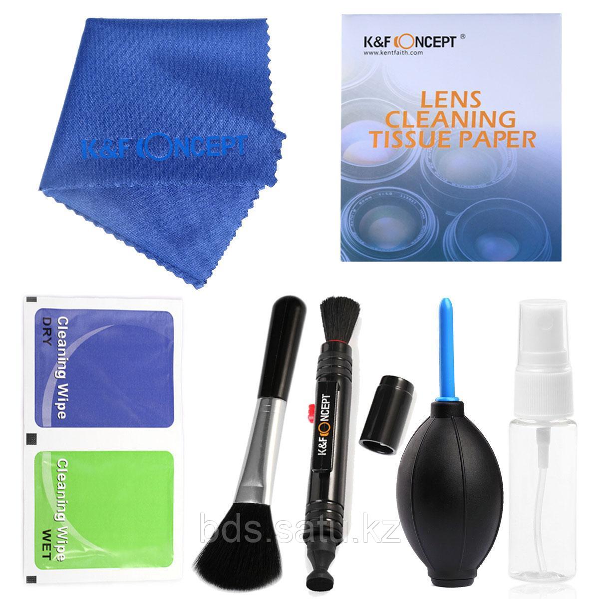 K&F Concept 7in1 Camera Cleaning Kit (набор для чистки оптики) - фото 1 - id-p58633187